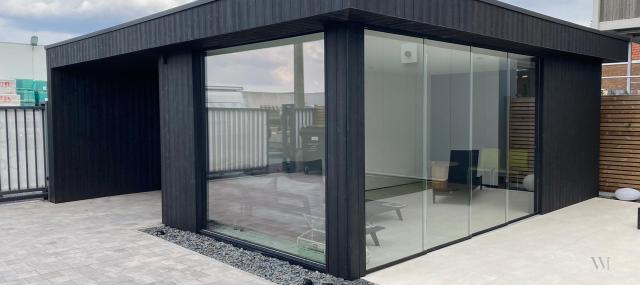 Poolhouse met moderne allure