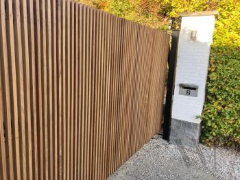 gevelbekleding afrormosia