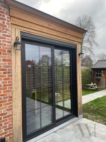 realisatie uitbreiding keuken in eik