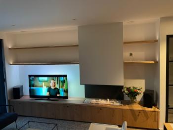 Tv wand landelijk
