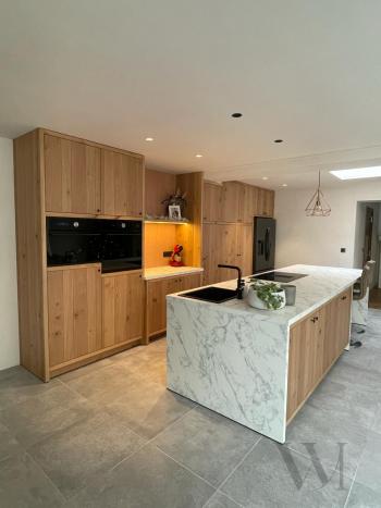 keuken in marmer