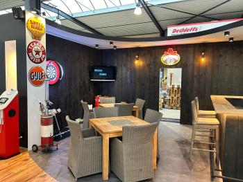 inrichten van toonzaal